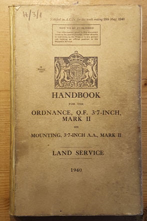 3.7" Gun Handbook Cover Detail